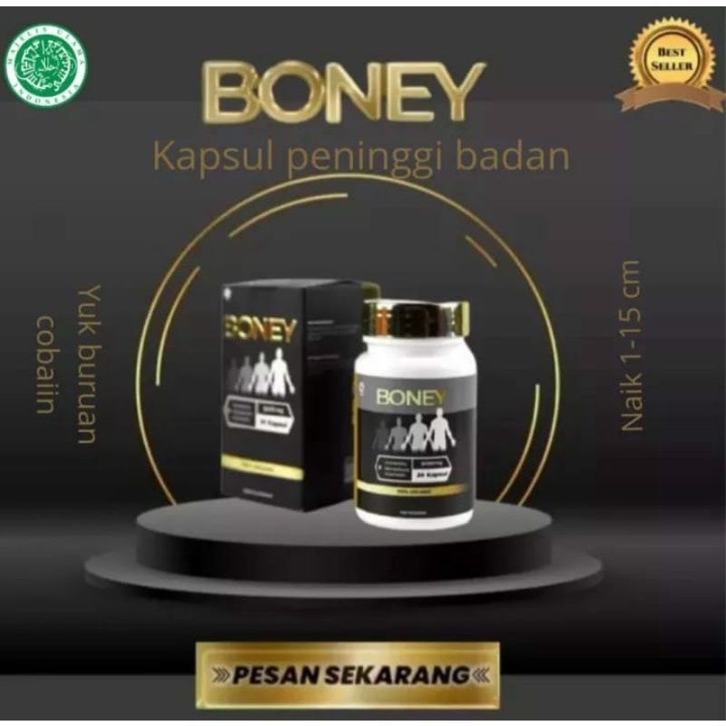 Dr O - Boney/Kapsul Peninggi Herbal/Bantu Naik 5-15 Cm