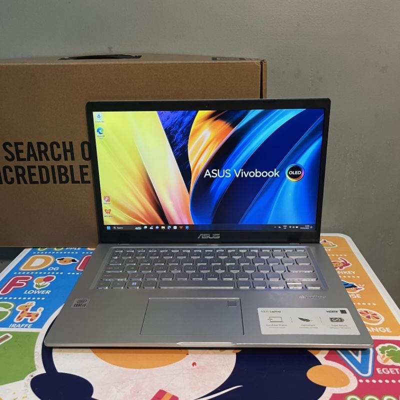 ASUS VIVOBOOK A416JAO-VIPS325  i3-1005G1 Gen 10 8GB / 256GB IPS FullHD Fullset Garansi resmi