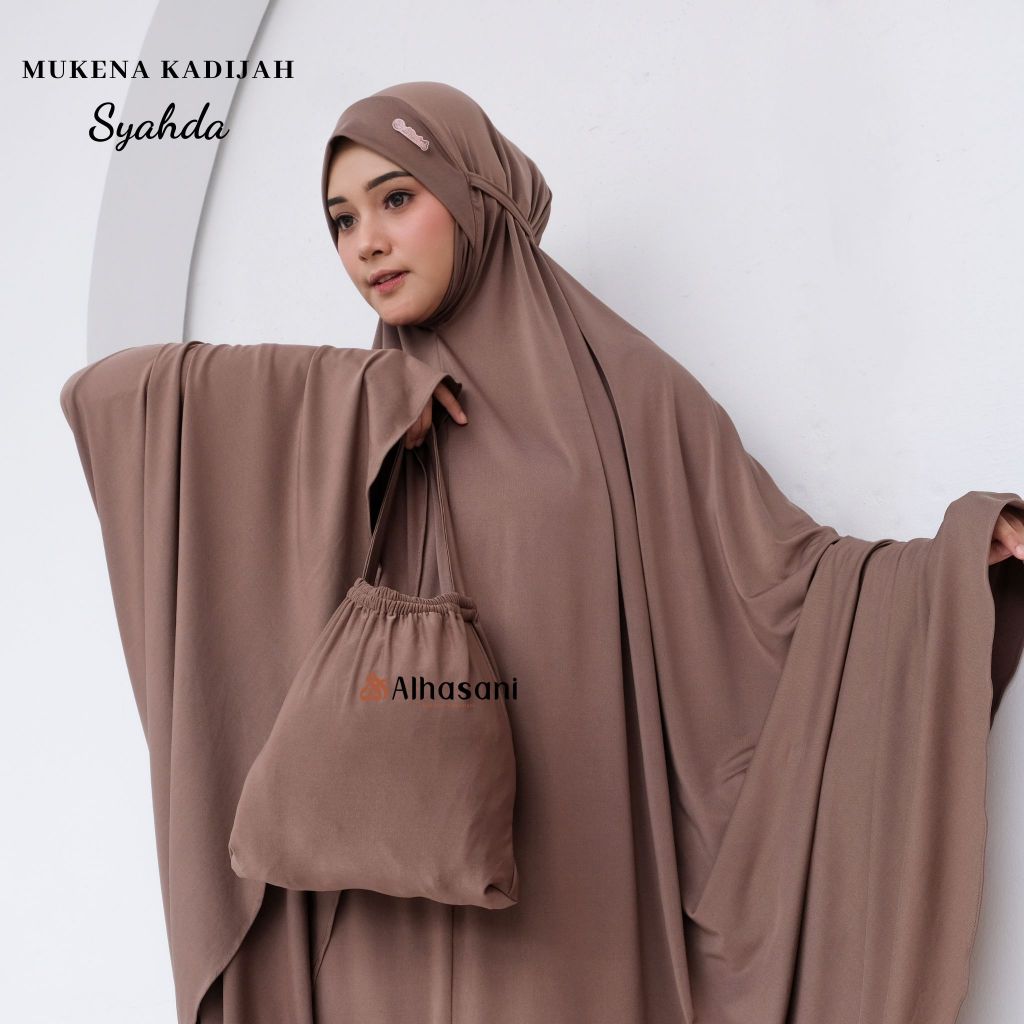 Mukena dewasa Penutup Dagu Jersey premium series, mukena telekung malaysia,mukena dagu syar'i