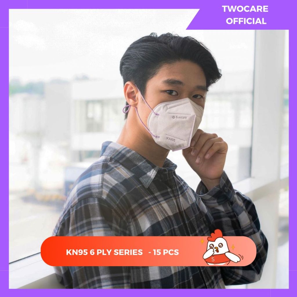 Masker KN95 Fivecare Series KN95 6 ply Filter - Masker Medis Kemenkes