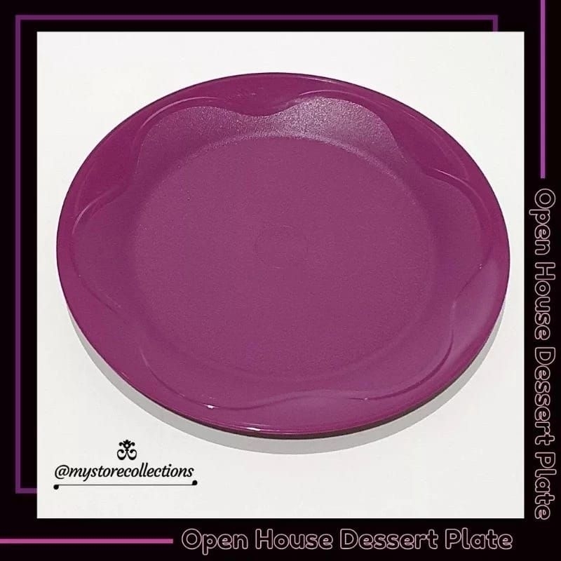 Tupperware oh dessert plate 1pcs piring