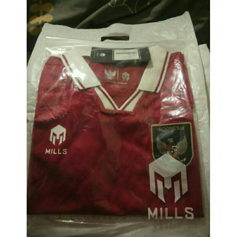 Jersey Bola Original Mills Timnas Indonesia