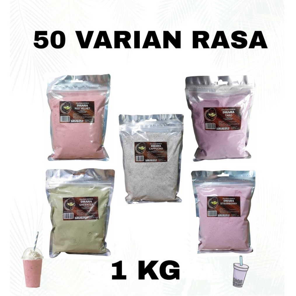 

GROSIR Serbuk Minuman 1Kg, Bubuk Minuman Aneka Rasa Kekinian murah