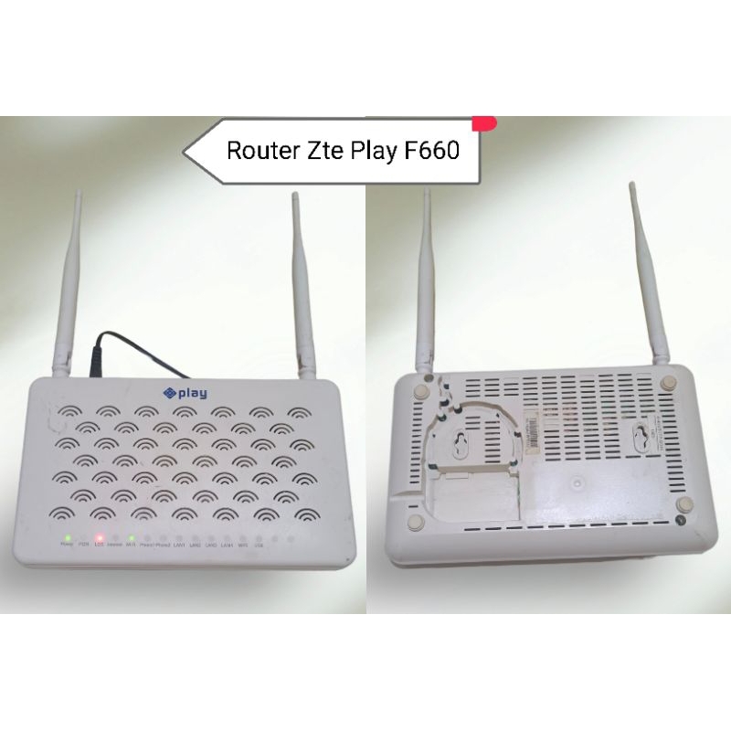 Router Zte Play F660 dsn Router Zte Play F670L