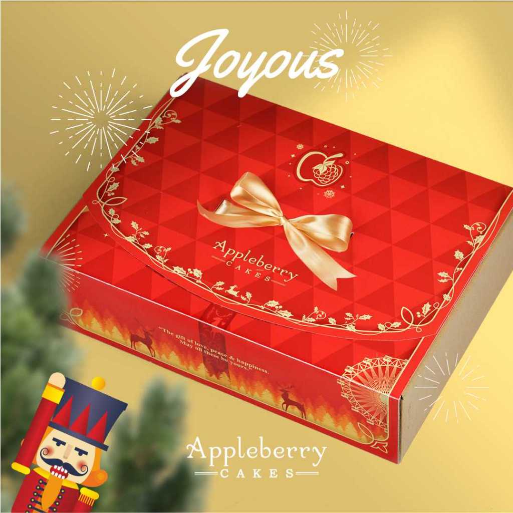 

JOYOUS Cookies & Pie / Pastries Christmas Hamper Parcel Natal