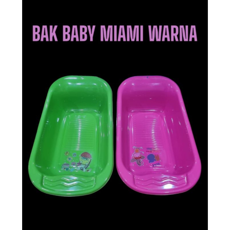 BAK MANDI BAYI PLASTIK