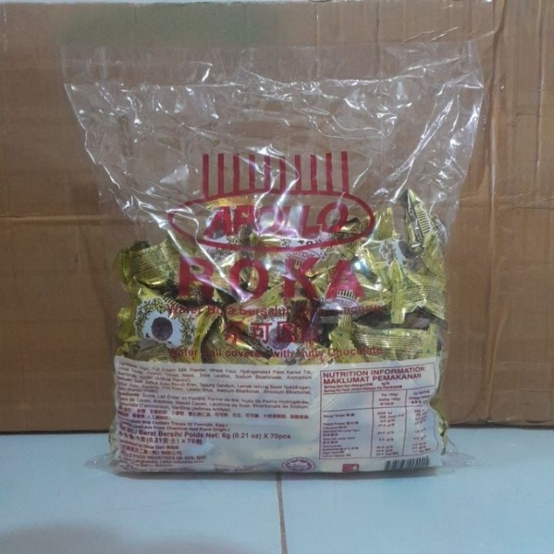 

APOLLO ROKA COKLAT ISI 70PCS