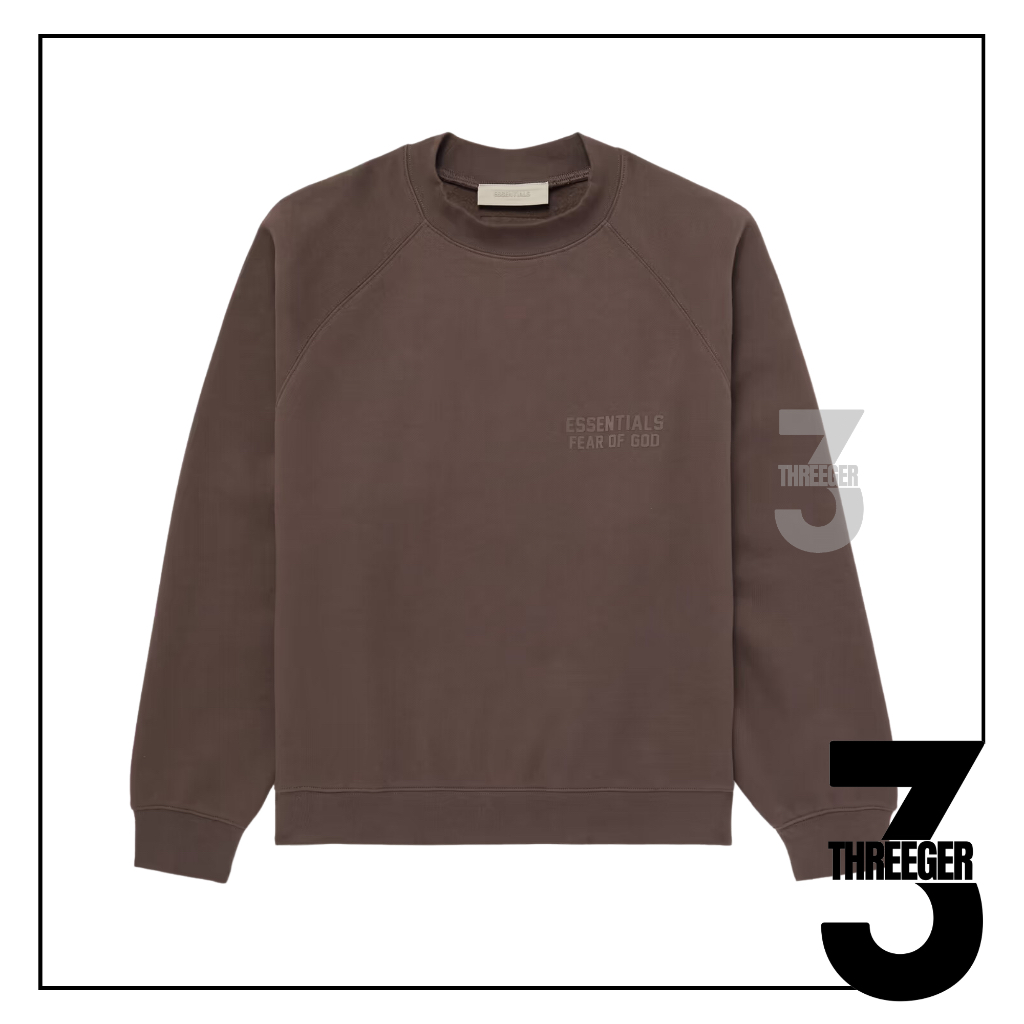 Essentials Fear Of God Crewneck Plum Original Authentic