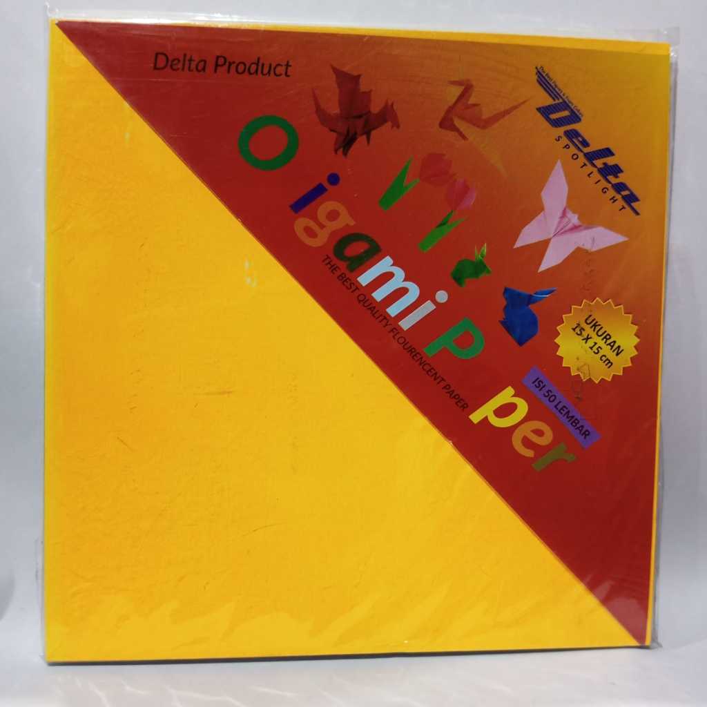 

ORIGAMI GUPPY I KERTAS LIPAT 18 CM X 18 CM ISI 50 LEMBAR