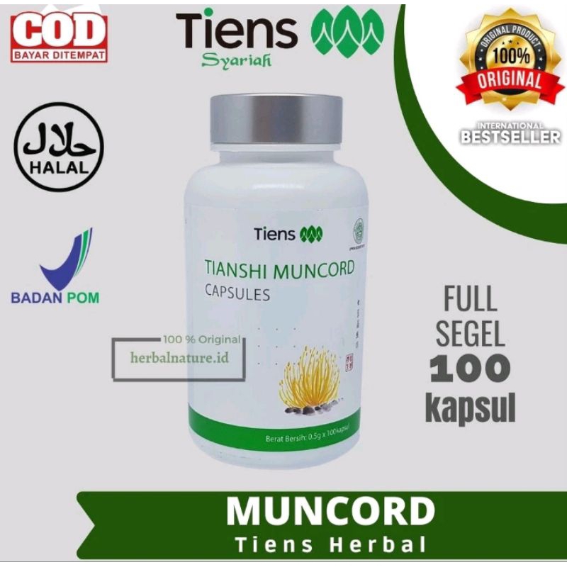 Muncord Tiens / Cordyceps / Original Tianshi / Suplemen Tiens