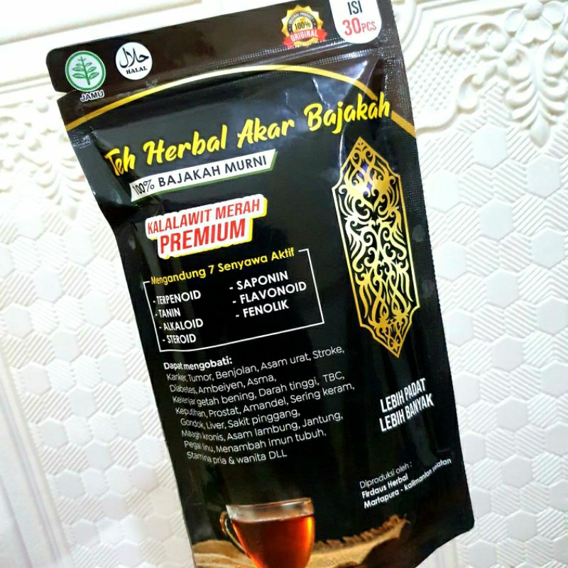 

Teh herba akar bajakah kalalawit merah premium original