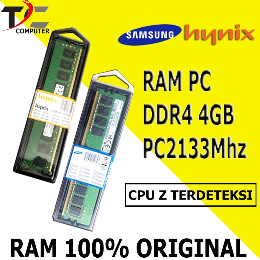 [KODE G62K] RAM Memory PC DDR4 4GB PC4-2133
