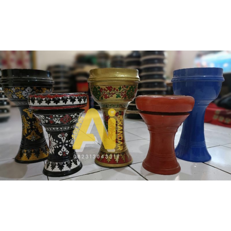 dumbuk / darbuka pinggang batu kecil