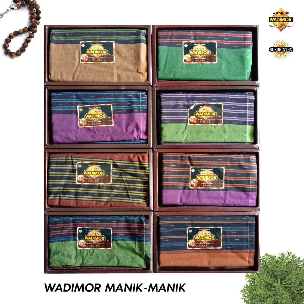 Sarung Tenun Motif Manik-Manik WADIMOR