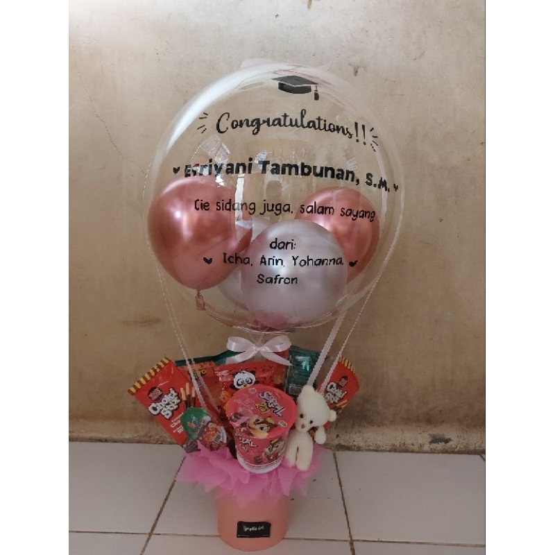 balon bucket wisuda