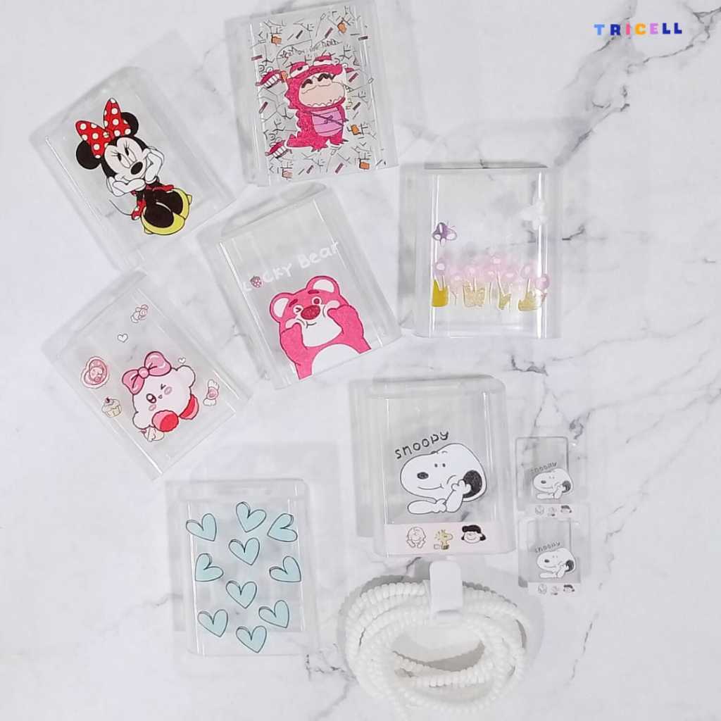 1 Set Pelindung kabel & Kepala charger Untuk Vivo 33 watt