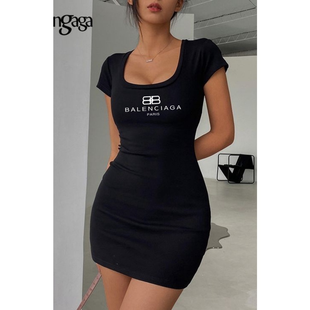 DRESS KOREA I CASUAL DRESS I BODYCON DRESS I KAOS DRESS MIDI I KOREAN BODYCON DRESS I LIZZY DRESS I 