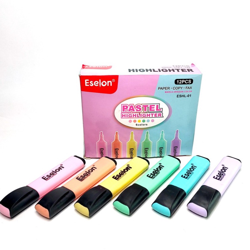 

Terlaris Stabilo PASTEL ESELON ESHL-01 / Highlighter ESHL-01 ➧✾
