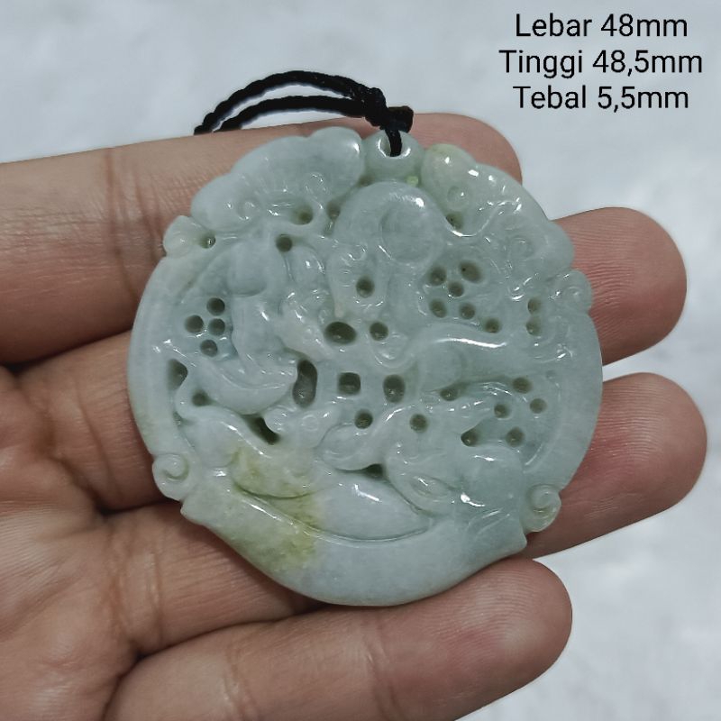 Giok Shio Tikus Jade Asli Type A