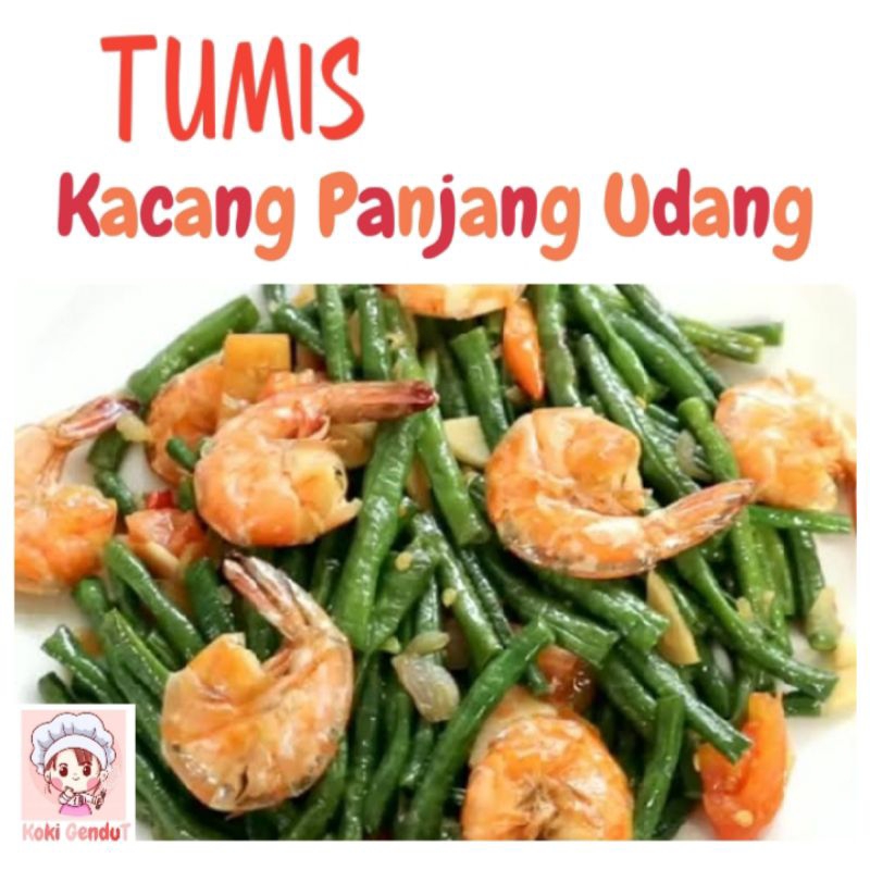 

tumis kacang panjang udang catering Bintaro halal