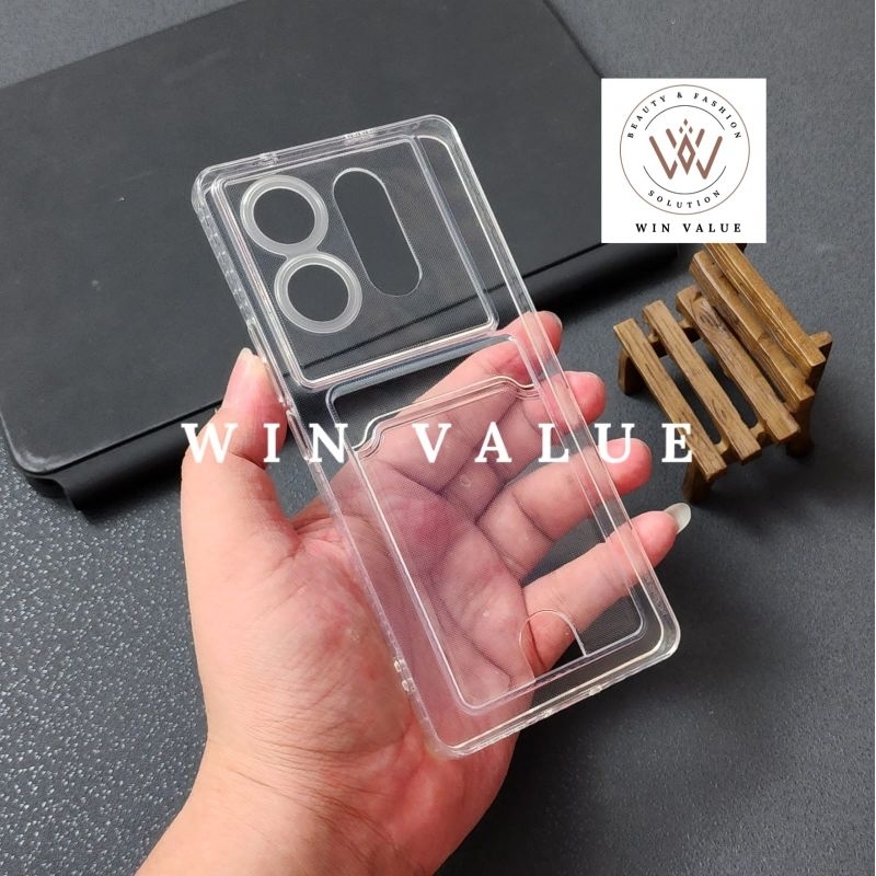 Infinix Zero 20 Infinix Zero 30 5G Infinix Zero 30 4G Clear Card Case Slot Kartu Case Infinix Zero 2