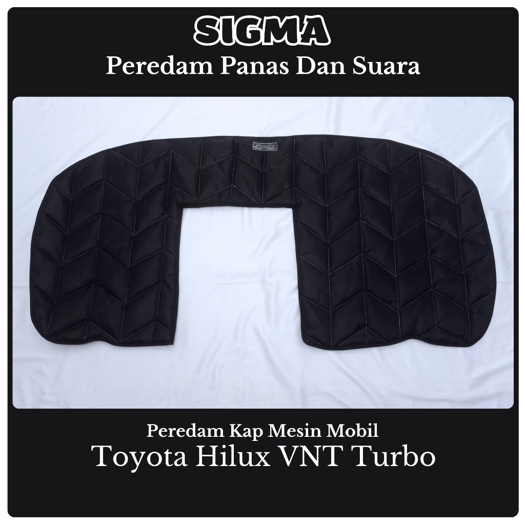 Peredam Kap Mesin Mobil Toyota Hilux Double Cabin VNT Turbo