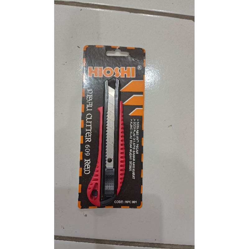 

HIOSHI Pisau Cutter Pemotong Multifungsi Hioshi Besar