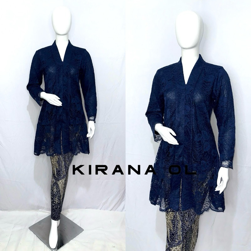 kirana ol - KEBAYA TUNIK BROKAT- KEBAYA BROKAT BUSUI MODERN - KEBAYA PESTA - KEBAYA FLOY KARTINI - K
