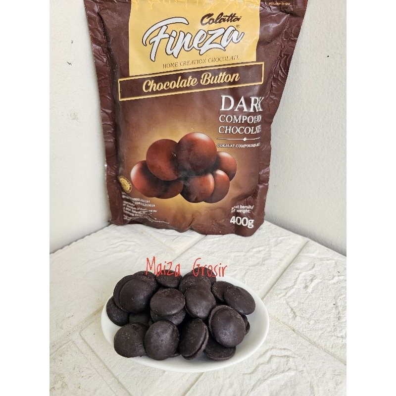 

Colatta Fineza Chocolate Button Coklat Kancing 100gr