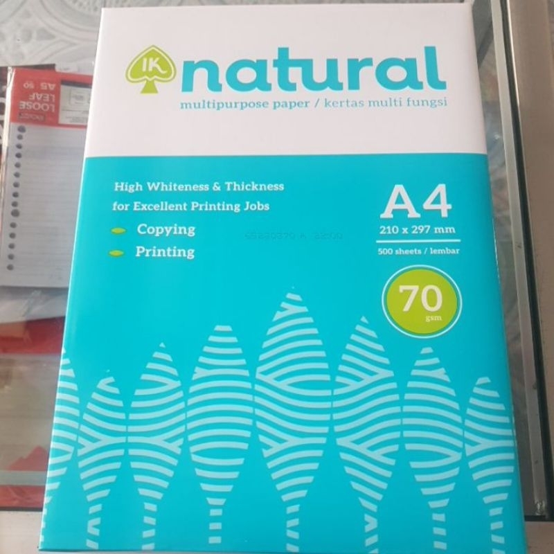 

A4 natural