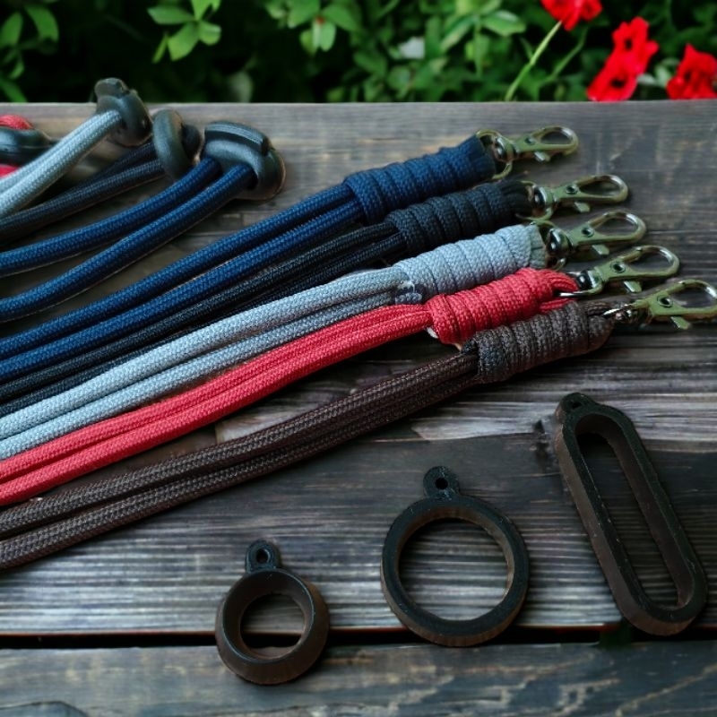 

LANDEZ - Lanyard gantungan kalung multifungsi warna polos