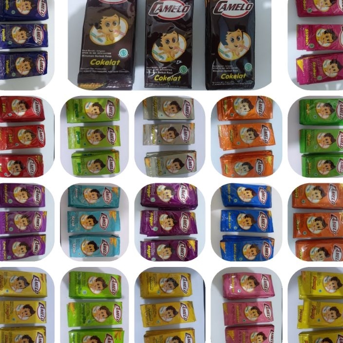 

RVDS6450 8.8 20 Renceng Es Camelo Isi 200 pcs / Es camelo Es susu Es krim