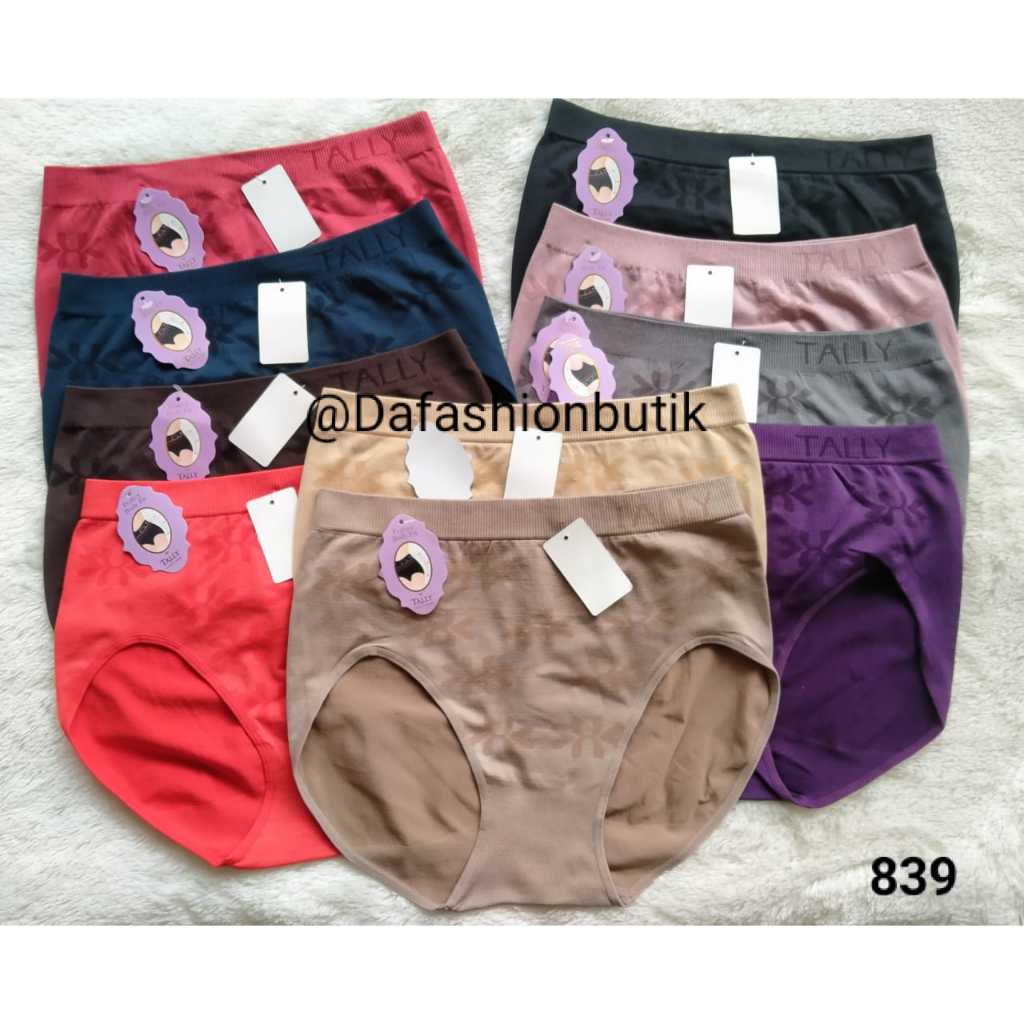 Celana dalam jumbo wanita Tally 839 / CD wanita dewasa bahan rajut
