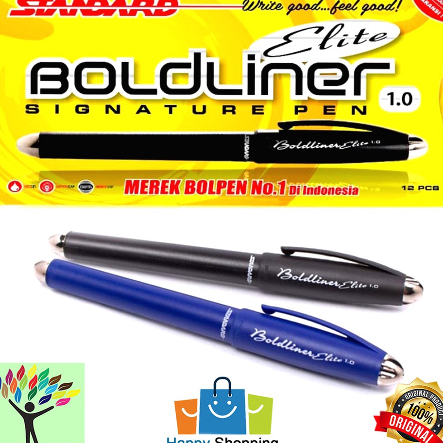 

Murah Banget PULPEN BOLDLINER ELITE 1.0 - STANDARD