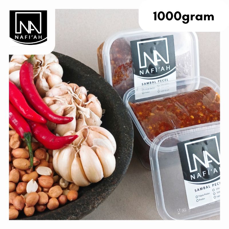 

SAMBAL PECEL/BUMBU PECEL NAFIAH 1000GRAM (1KG)