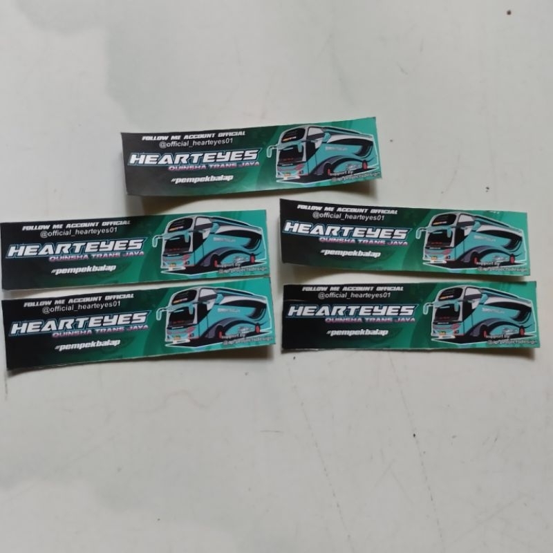 

STIKER MANIA HEARTEYES QTJ OFFICIAL