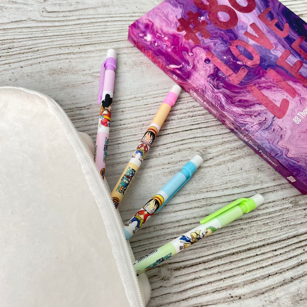 

Pensil Cetek Mekanik Anime Lucu Karakter lutffy and Familly Alat Tulis Sekolah Dan Kantor Bisa Cod