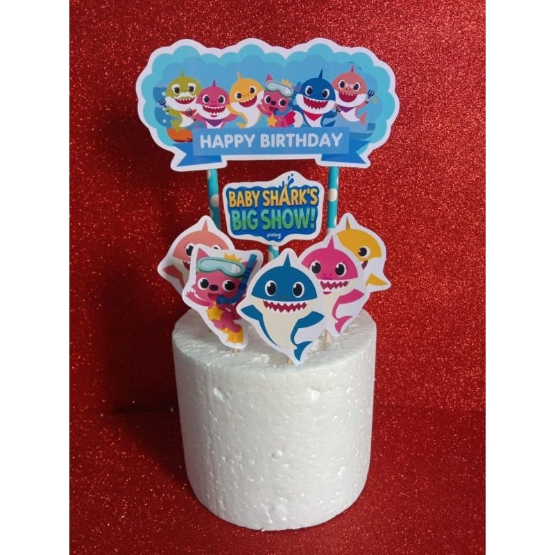 

TOPPER STIK KERTAS BABY SHARK