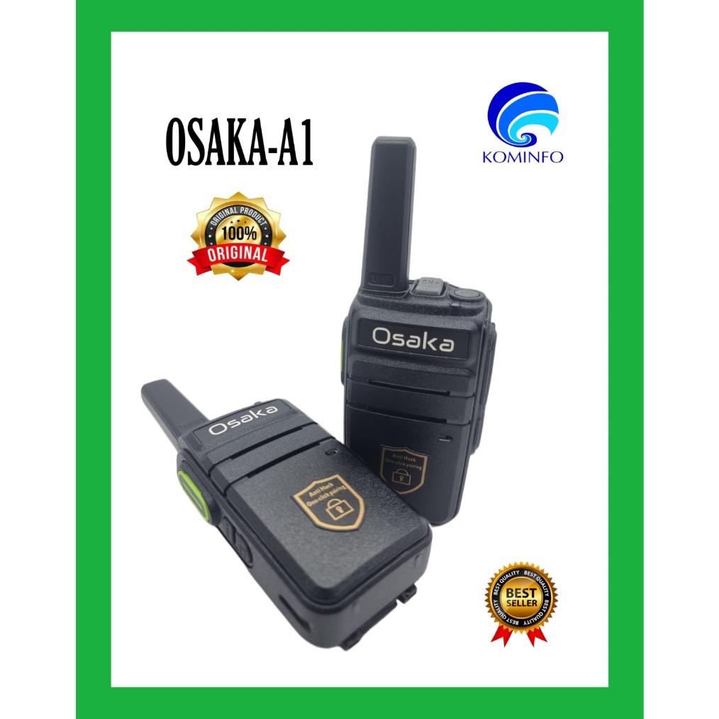Original HT MINI OSAKA A1 WALKIETALKIE LEBIH MURAH serbuuu 