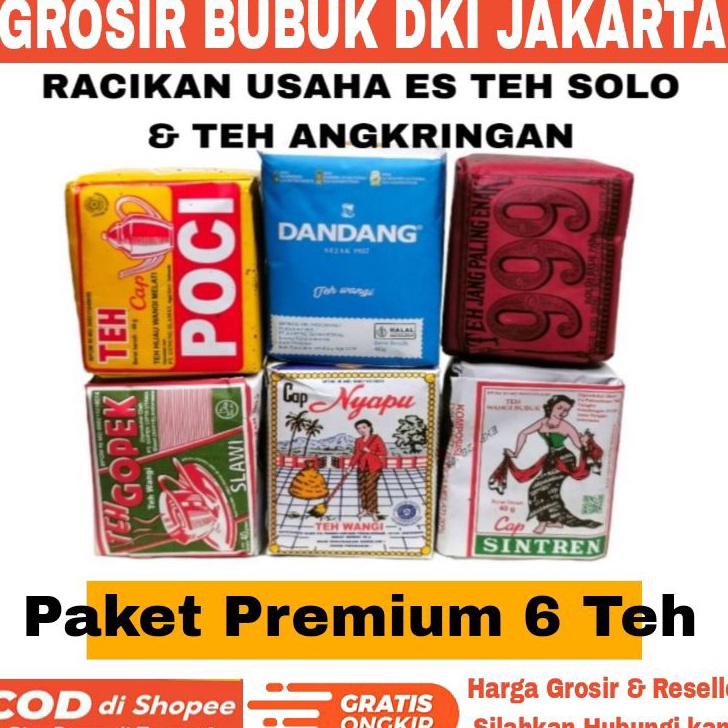 

WWND2310 (V44859) Racikan Usaha Es Teh Solo Paket Premium 6 Teh