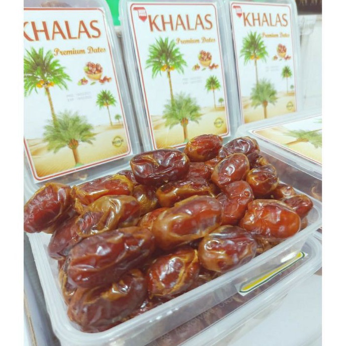 

CCVH2167 GROSIR KURMA KHALAS 1kg / KURMA KHALAS / KURMA MURAH / KHALAS AL SAAD / KURMA KHALAS