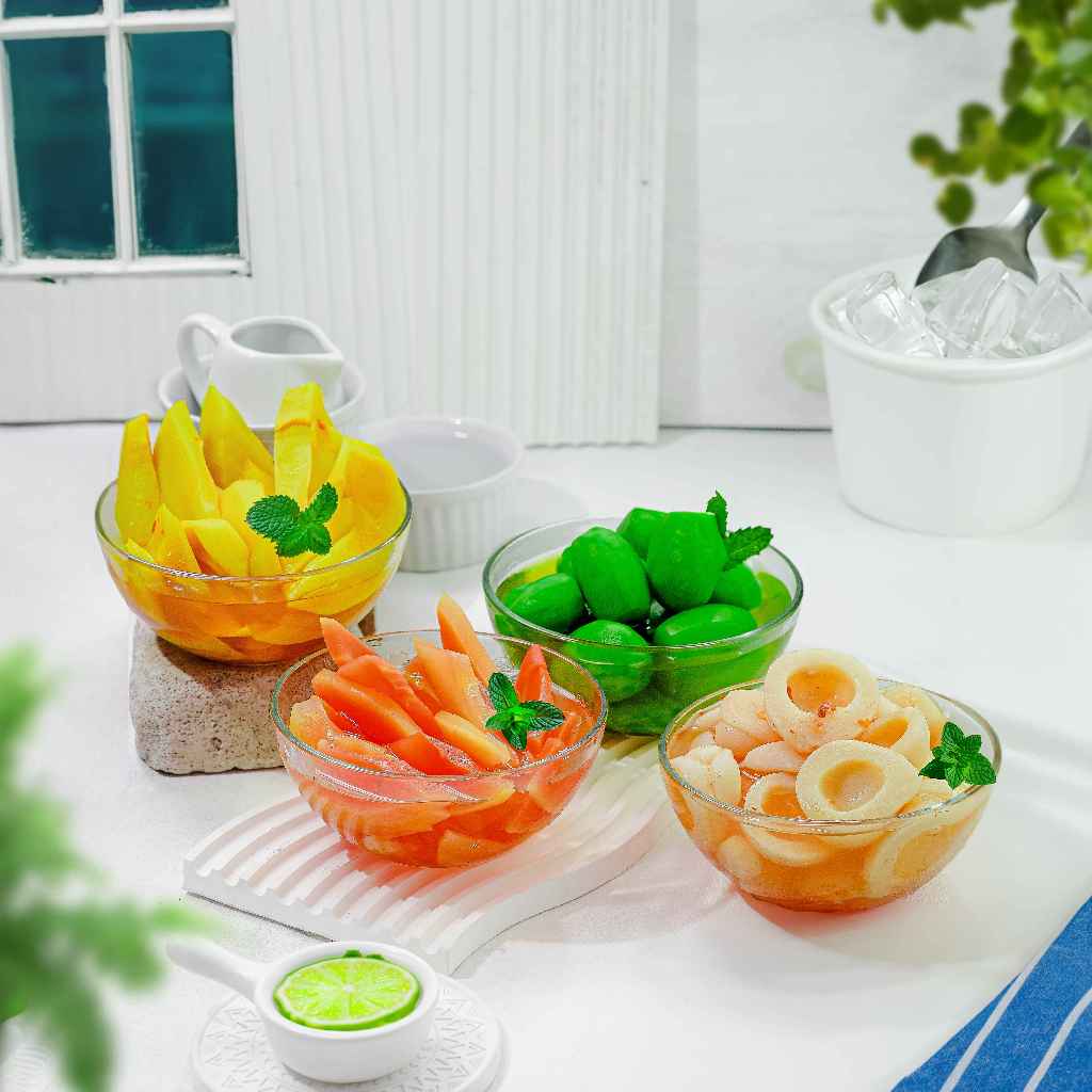 

Kombinasi Manisan Buah Mangga dan Kedondong Buah Segar 200 gr