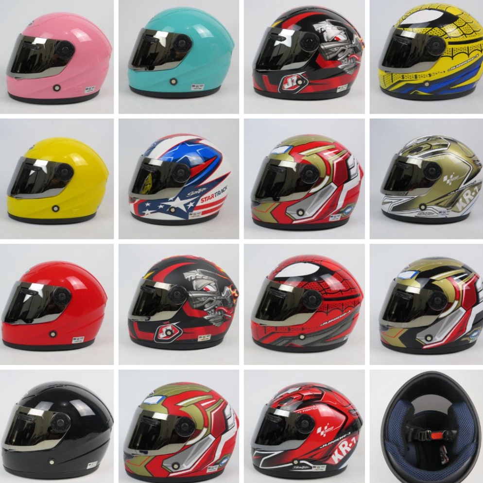 MALL Helm FullFace Anak Scott / helm full face anak anak cowok / Helm Full Face Scott Helm Murah SNI