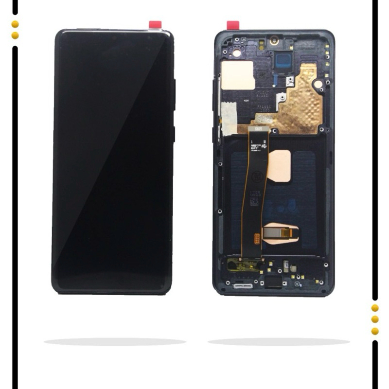 LCD SAMSUNG S20 ULTRA FRAME ORI OLED FULLSET