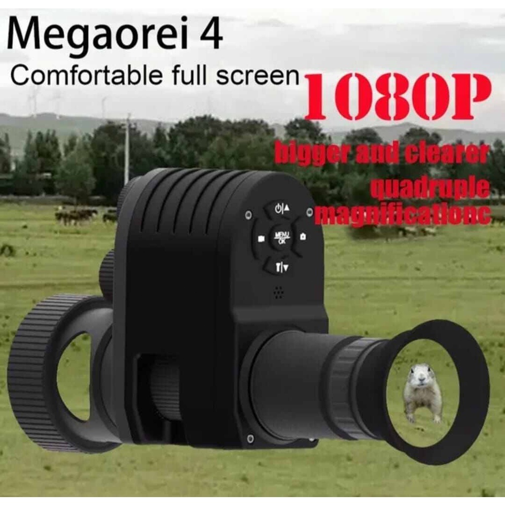 2022 New Megaorei 4 M4 Infrared Night Vision Telescope Night Vision Instrument Low Light Night Visio