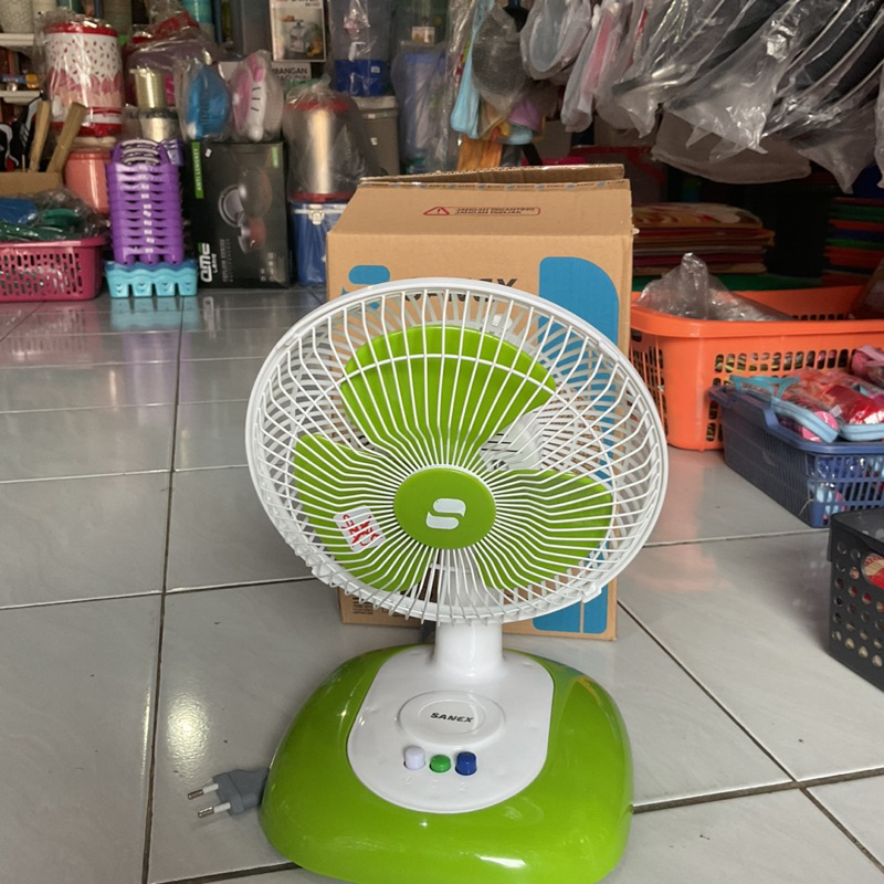 KIPAS ANGIN MEJA 8 INCH SANEX