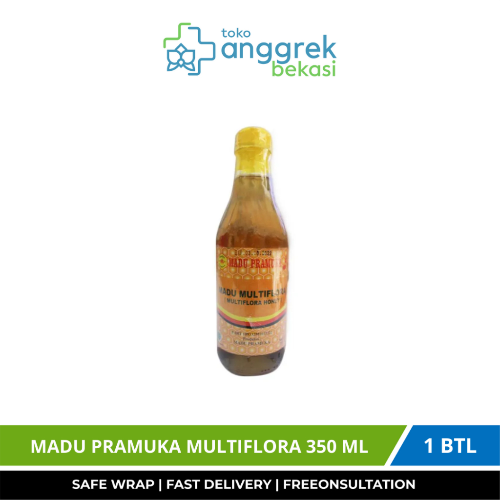 

MADU PRAMUKA MULTIFLORA 350 ML/ MENINGKATKAN DAYA TAHAN TUBUH