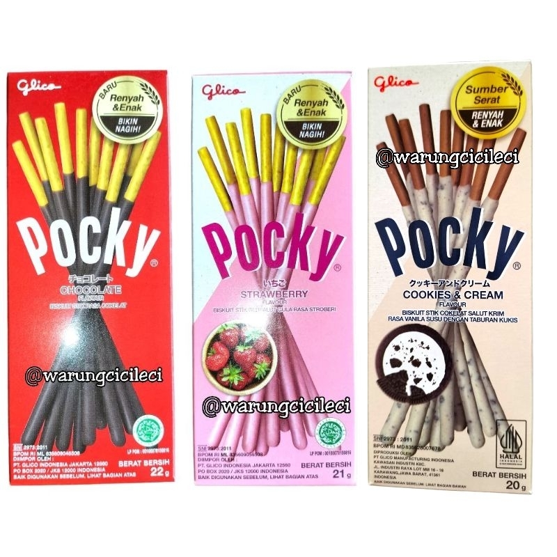 

POCKY STICK 22g & 21g & 20g - GLICO - BISKUIT STICK