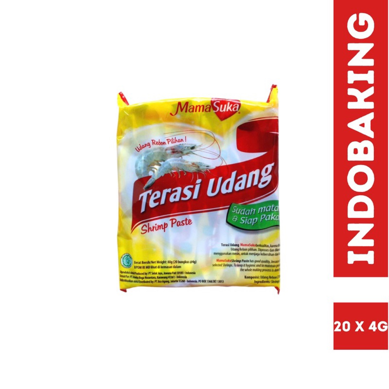 

(COD) Grosir Terasi Udang Siap Pakai 1pak 20pcs