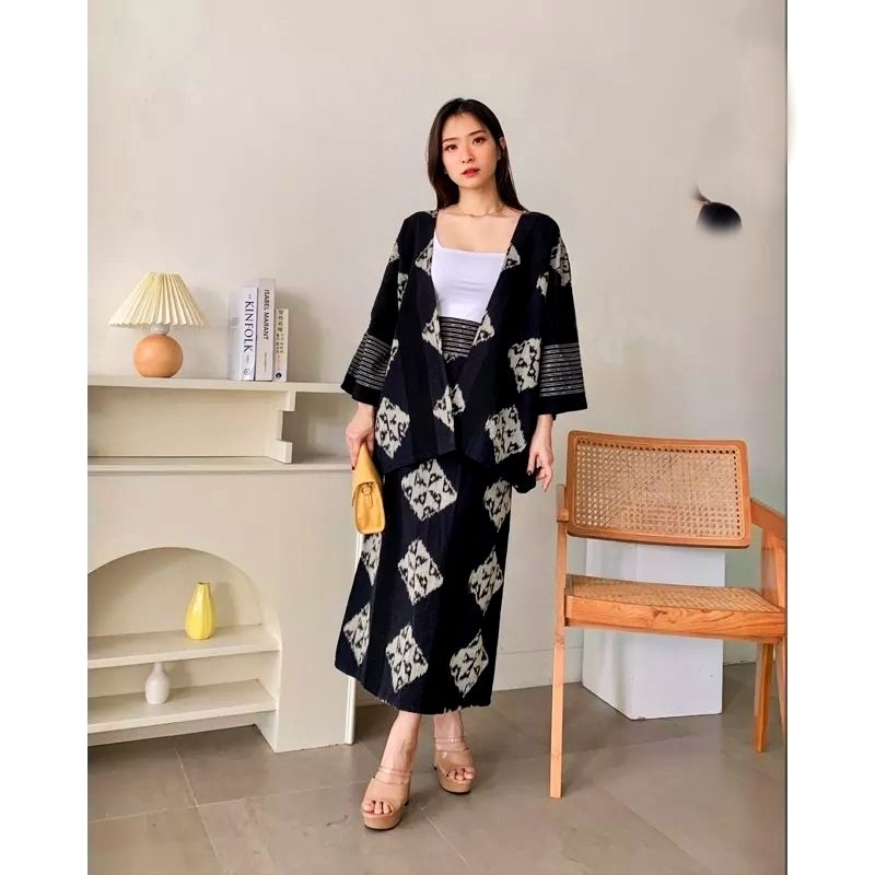 MADAM BLACK SEKALAeth OUTFIT KONDANGAN GAUN CASUAL WANITA DRESSCODE